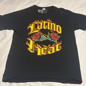 WWE Medium EDDIE GUERERO Latino Heat Graphic Shirt Can You Stand The Heat?